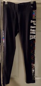 Pink Victoria Secret bling yoga pants